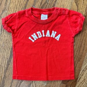 Vintage Baby IU Indiana State Red Buster Brown Kids T-Shirt